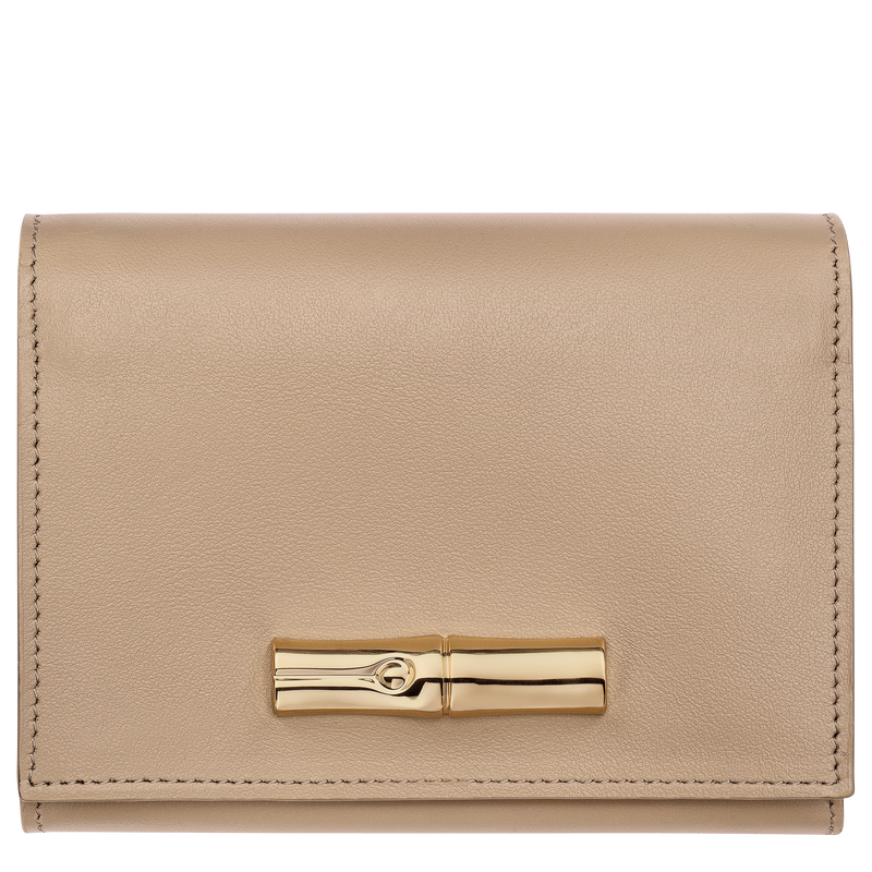 Longchamp Le Roseau Cartera compacta Cuero - Rais