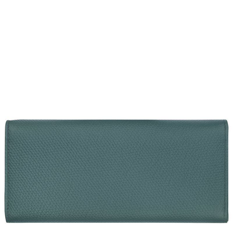 Longchamp Le Roseau Cartera Con Solapa Cuero - Cedro