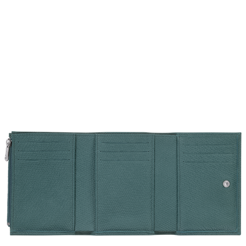 Longchamp Le Roseau Cartera Cuero - Cedro