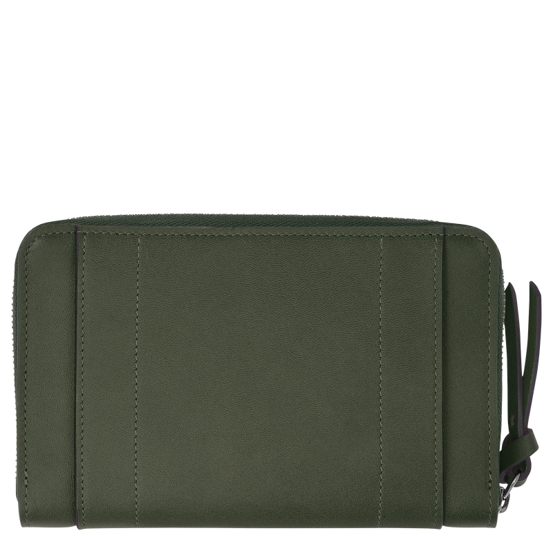 Longchamp Longchamp 3D Cartera Cuero - Caqui