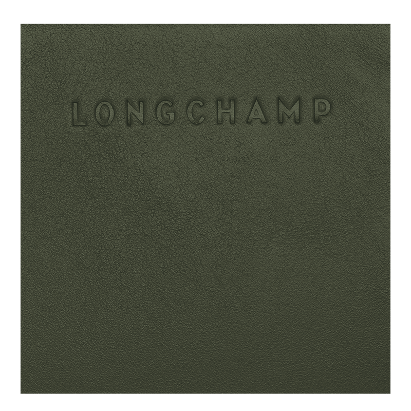 Longchamp Longchamp 3D Cartera Cuero - Caqui