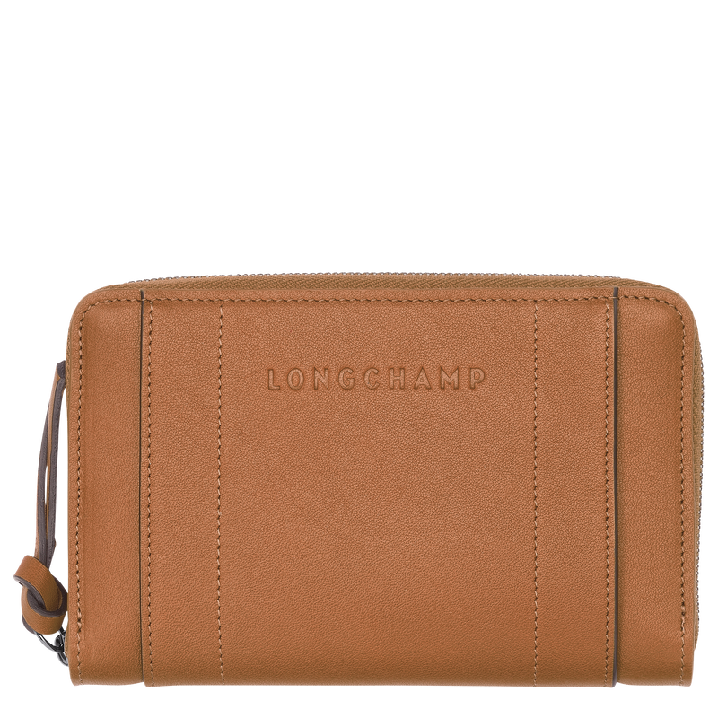 Longchamp Longchamp 3D Cartera Cuero - Natural