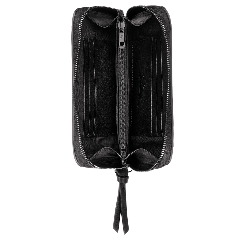 Longchamp Longchamp 3D Cartera Cuero - Negro