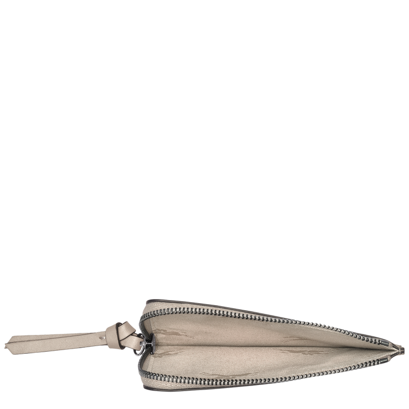 Longchamp Longchamp 3D Tarjetero Cuero - Arcilla