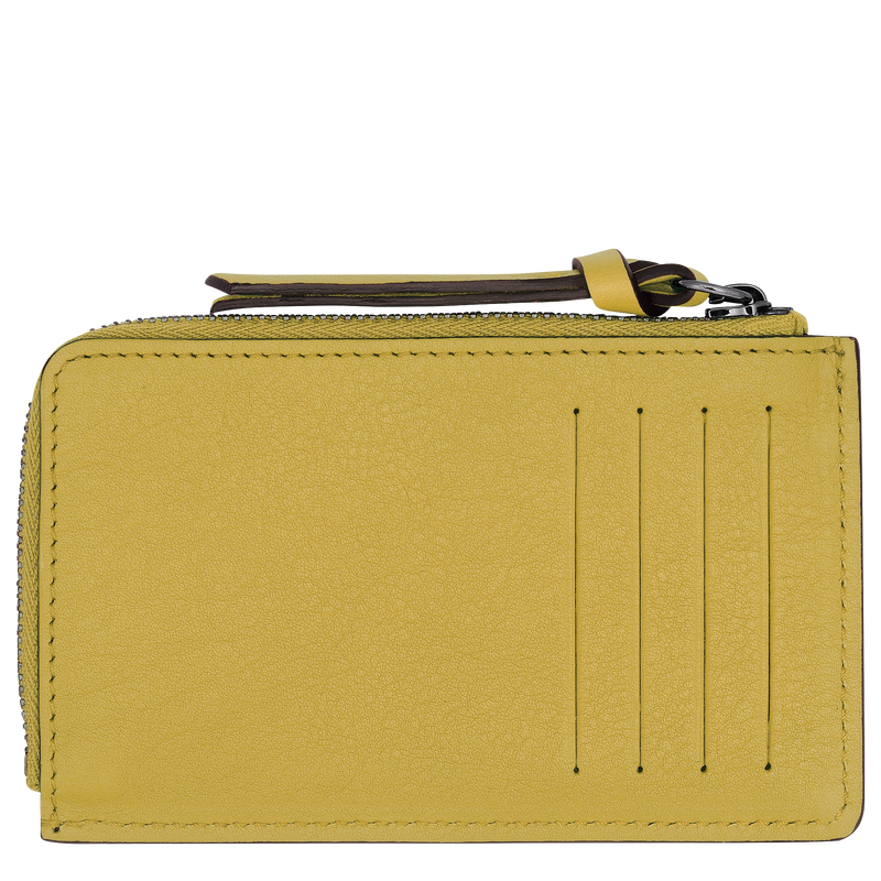 Longchamp Longchamp 3D Tarjetero Cuero - Jenjibre