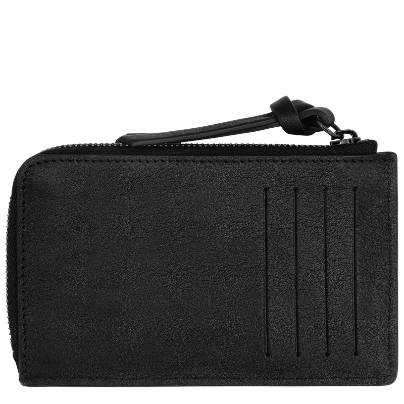 Longchamp Longchamp 3D Tarjetero Cuero - Negro