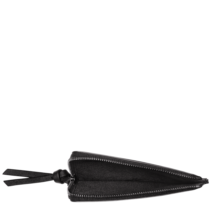 Longchamp Longchamp 3D Tarjetero Cuero - Negro