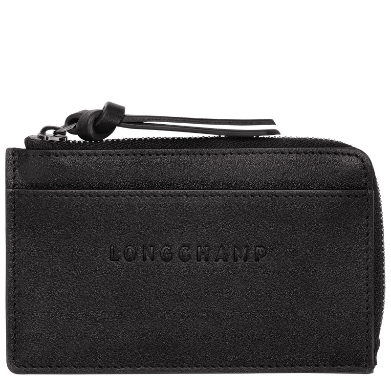Longchamp Longchamp 3D Tarjetero Cuero - Negro
