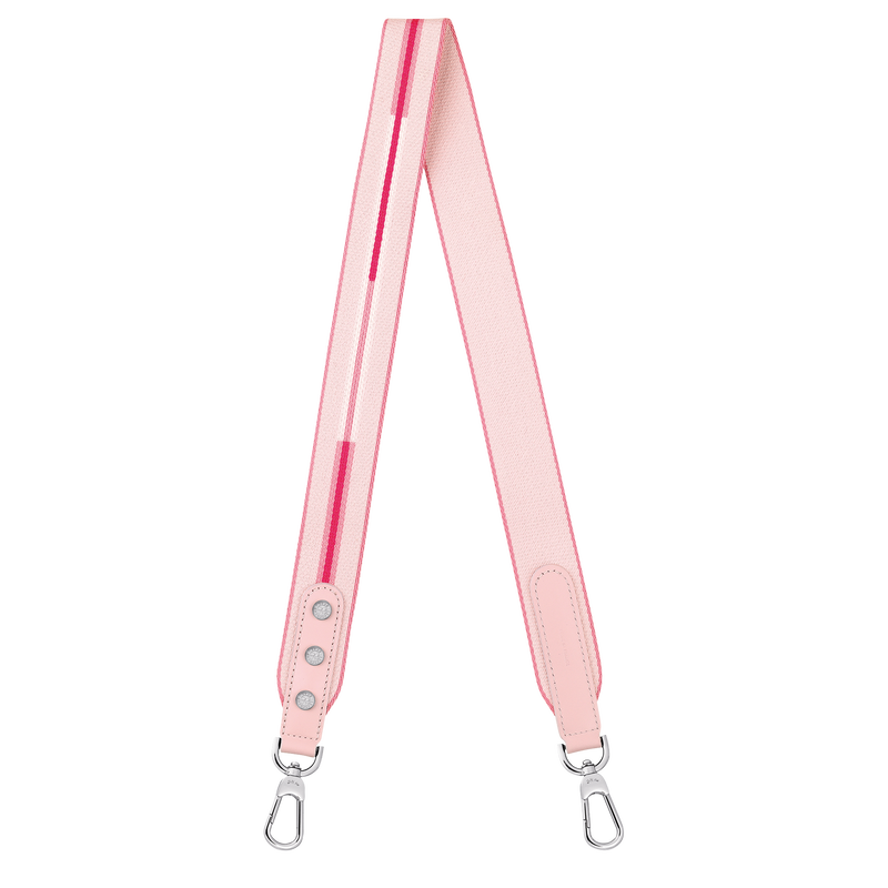Longchamp Longchamp Rayures Bandolera Tela - Malvavisco