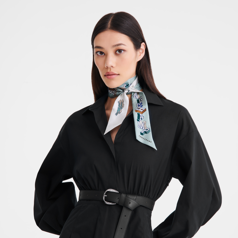 Longchamp Universidad Longchamp Banda Seda - Verbena