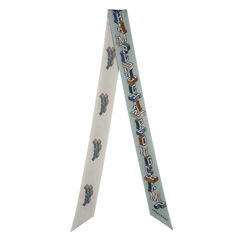 Longchamp Universidad Longchamp Banda Seda - Verbena