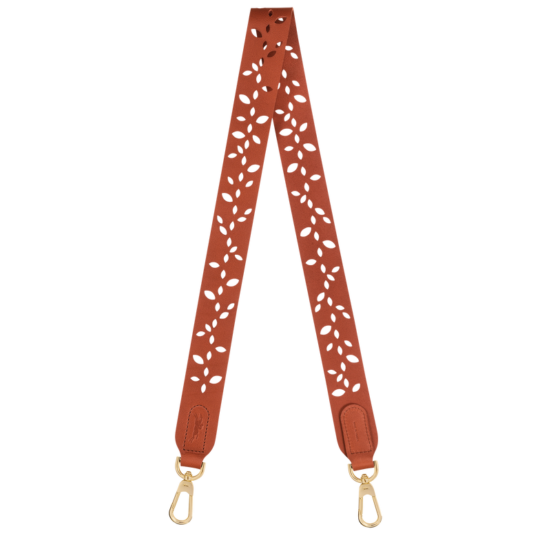 Longchamp Végétal Bandolera Cuero - Corteza