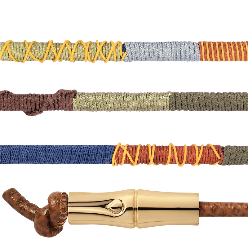 Longchamp Longfriend Cinturón De Mujer Cuero - Marrón