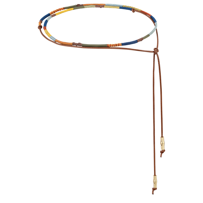 Longchamp Longfriend Cinturón de mujer Cuero - Marrón