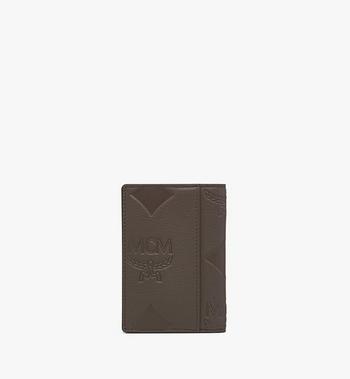 MCM Aren Bifold Card Wallet In Maxi Monogram Leather