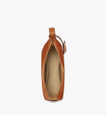 MCM Aren Hobo In Recycled Nylon And Monogram Print Leather