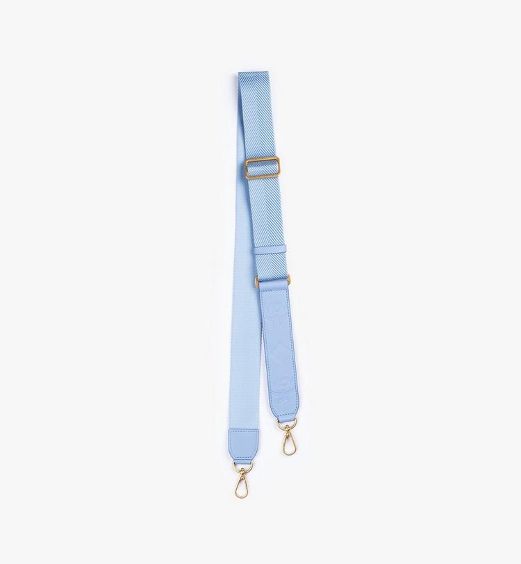 MCM Aren Webbing Shoulder Strap in Monogram Calf Leather