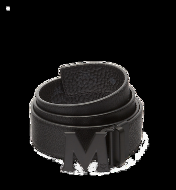 MCM Claus Matte M Reversible Belt 4.5 Cm In Visetos