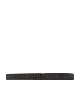 MCM Claus Matte M Reversible Belt 4.5 Cm In Visetos