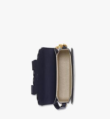 MCM Himmel Crossbody In Leather And Laurel Flocking