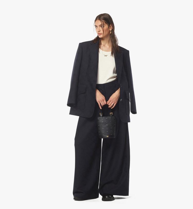 MCM Aren Bucket Tote In Visetos