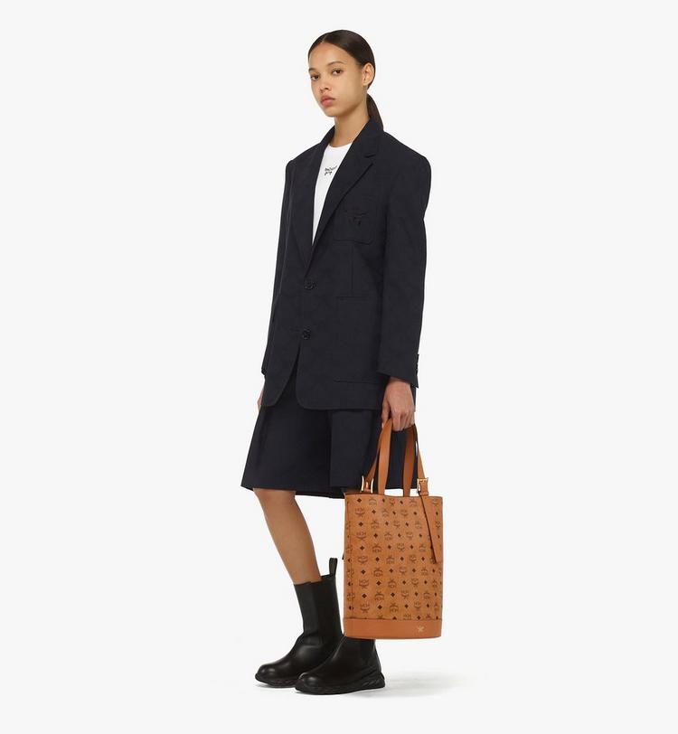 MCM Aren Bucket Tote In Visetos