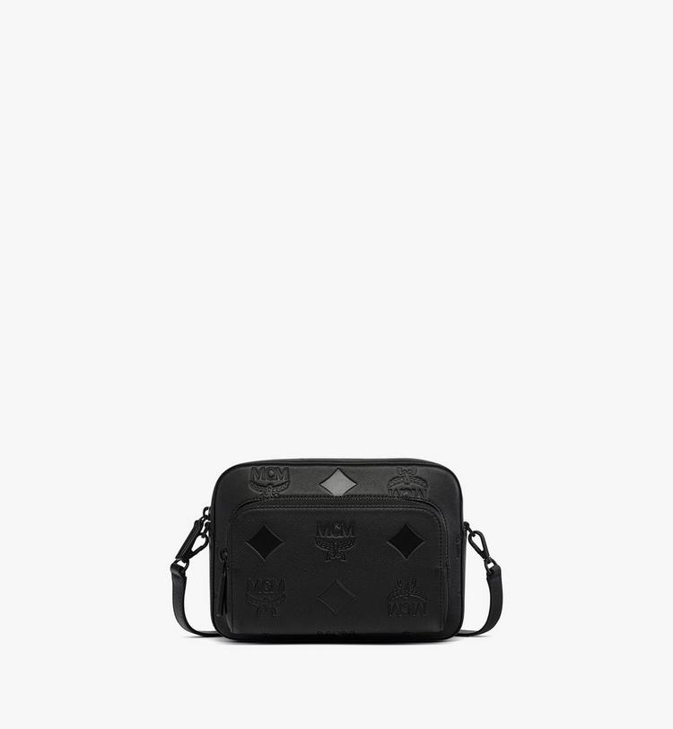 MCM Aren Crossbody in Maxi Monogram Leather