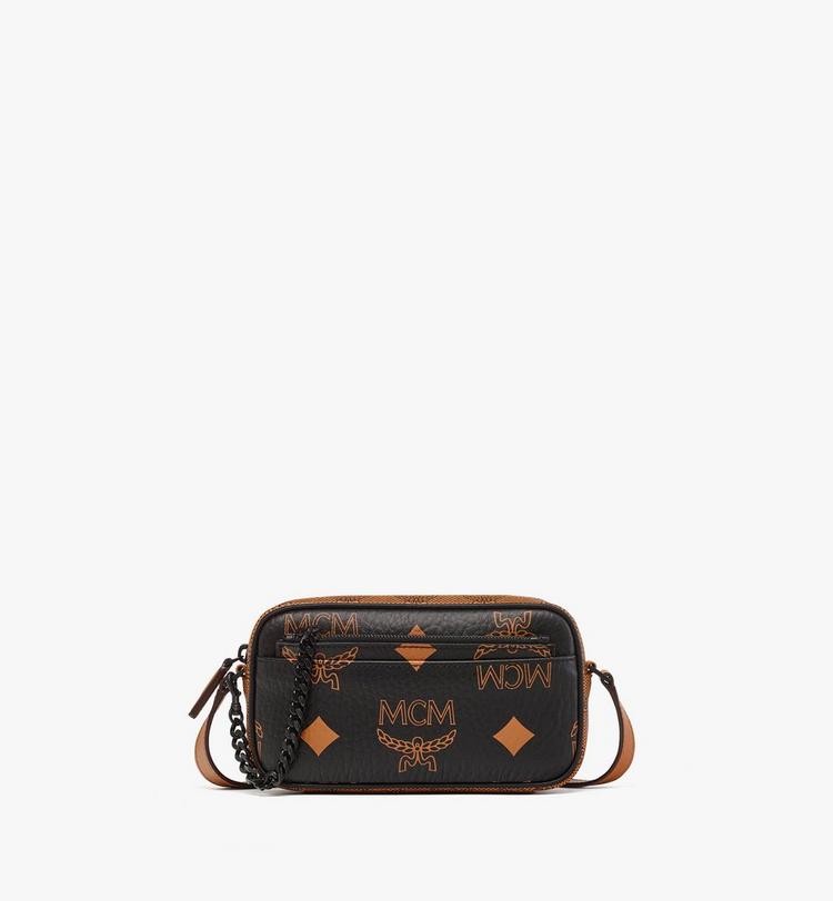 MCM Aren Crossbody w/ Pouch in Monogram Mix