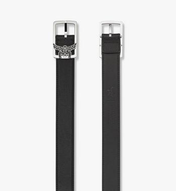 MCM Aren Epoxy Laurel Belt In Embossed Leather