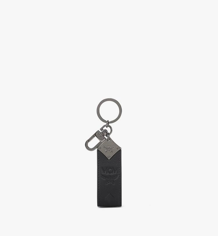 MCM Aren Key Holder in Monogram Leather