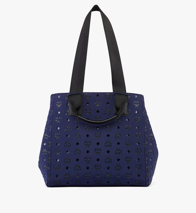 MCM Aren Tote in Monogram Neoprene