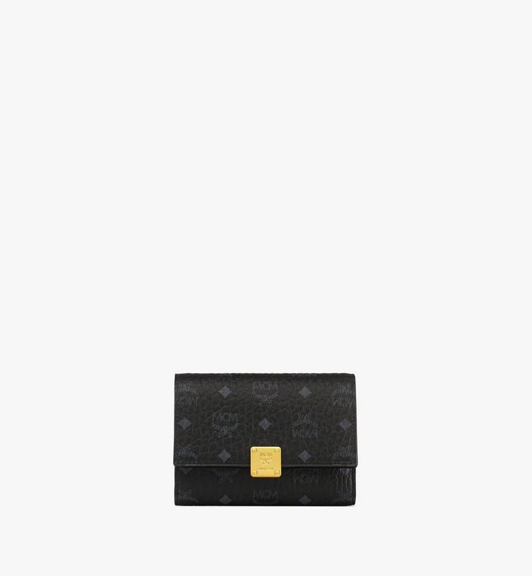 MCM Aren Trifold Wallet In Visetos