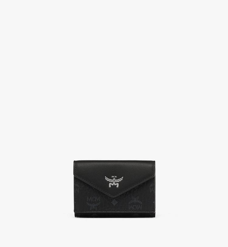 MCM Aren Trifold Wallet in Visetos