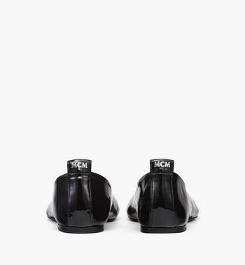 MCM Ballerina Shoes In Patent Lamb Leather