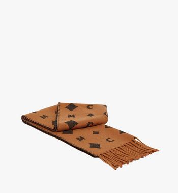 MCM Bicolor Monogram Jacquard Stole