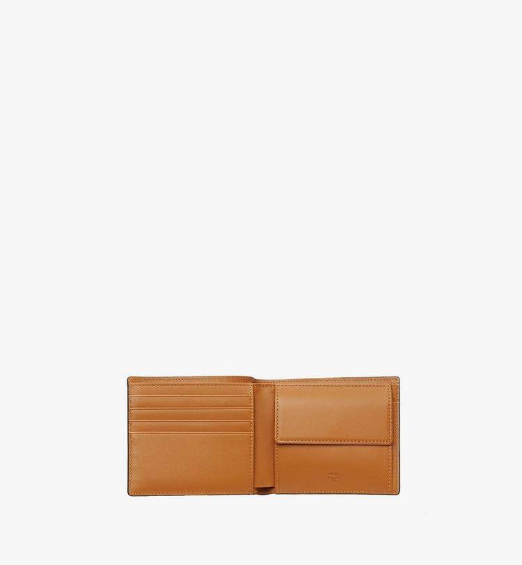 MCM Bifold Wallet W/ Coin Pocket In Visetos