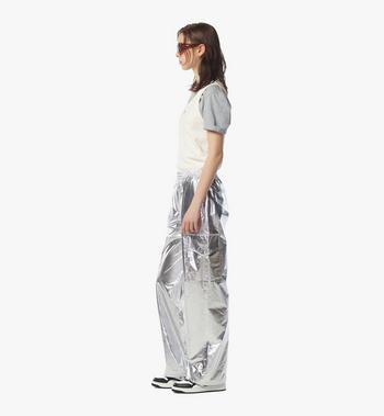MCM Cargo Pants In Metallic Polyester