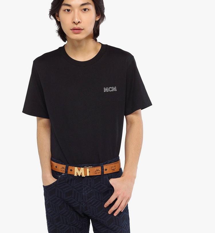 MCM Claus M Reversible Belt 3.8 Cm In Visetos