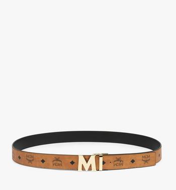 MCM Claus M Reversible Belt 3.8 Cm In Visetos