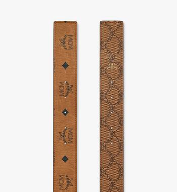 MCM Claus M Reversible Monogram Belt 1.5”