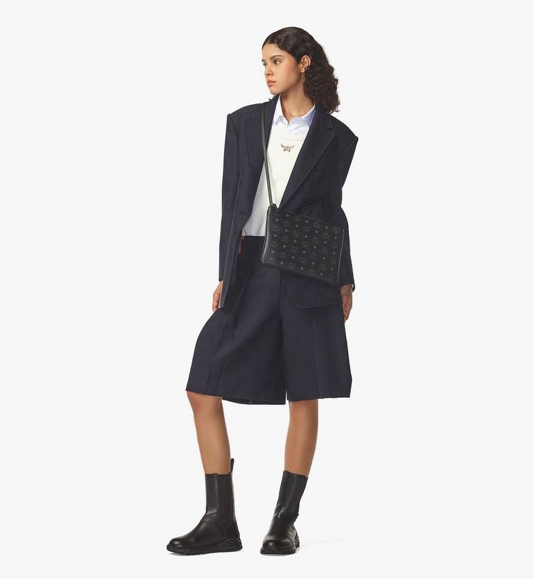 MCM Crossbody Pouch In Visetos Original