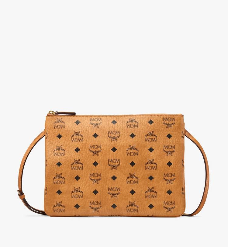 MCM Crossbody Pouch in Visetos Original