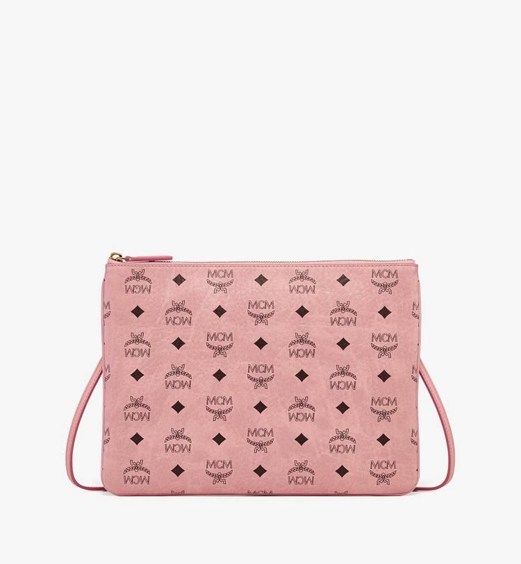 MCM Crossbody Pouch in Visetos Original
