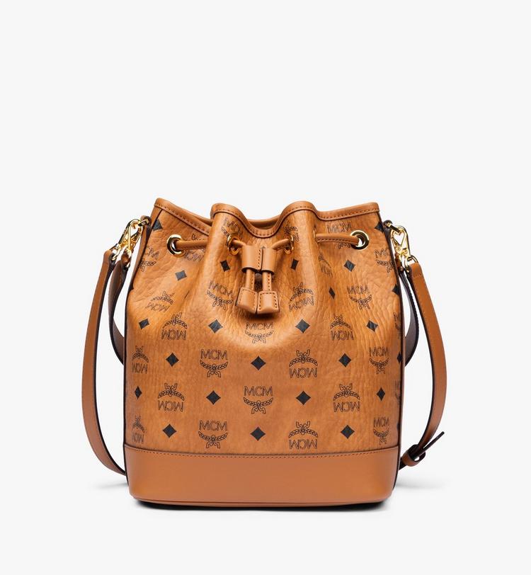 MCM Dessau Drawstring Bag in Visetos