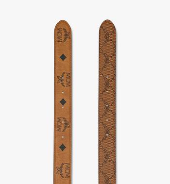 MCM Diamond Buckle Reversible Monogram Belt