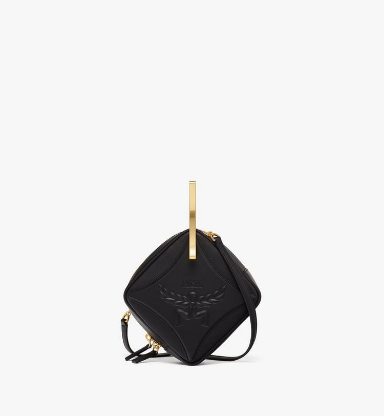 MCM Diamond Logo Crossbody in Calf Leather