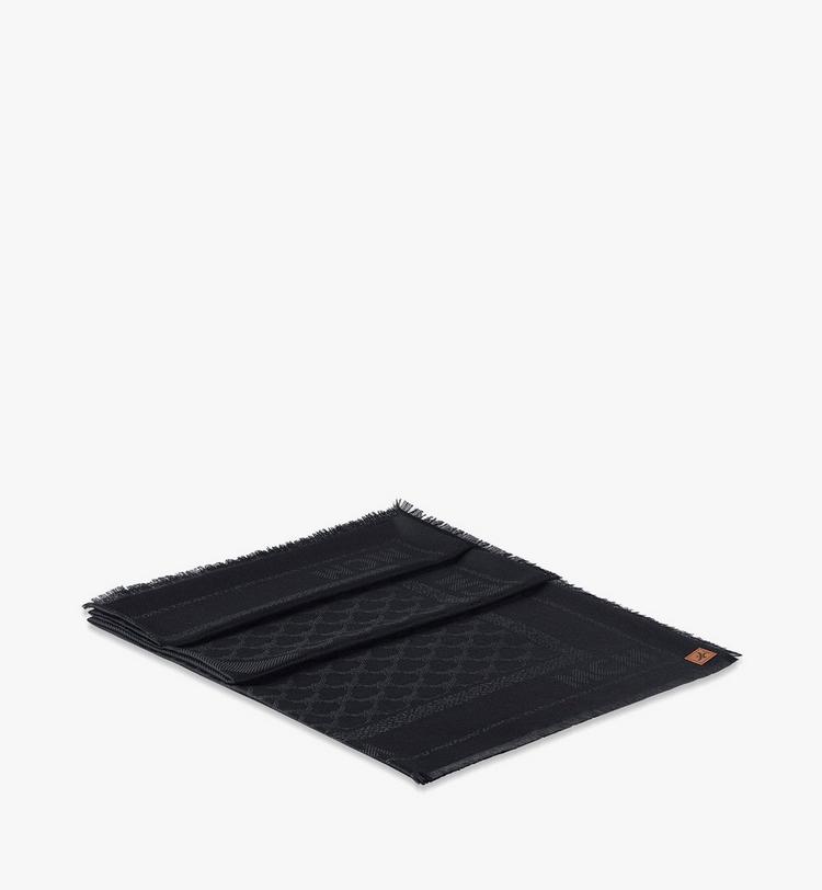 MCM Diamond Logo Jacquard Shawl