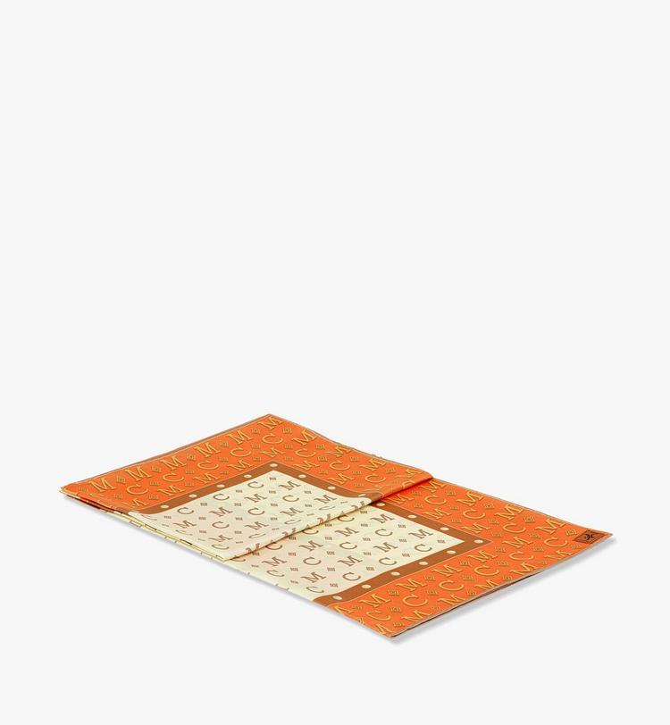 MCM Diamond Monogram Scarf In Organic Silk
