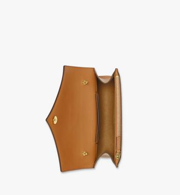 MCM Diamond Shoulder Bag In Visetos Leather Mix