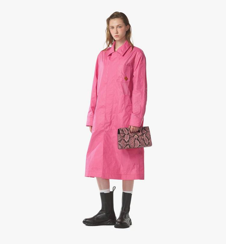 MCM Diamond Tote In Python Print Coronet